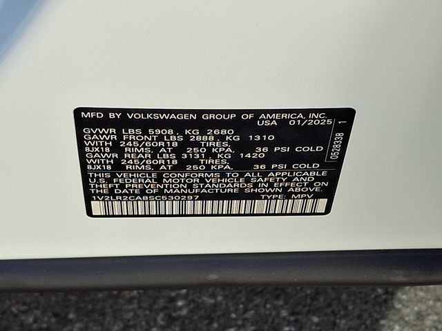 2025 Volkswagen Atlas 2.0T SE 4MOTION - 22769533 - 18