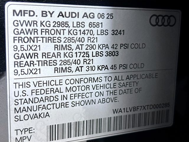 2026 Audi Q7 55 Premium Plus - 22923505 - 23