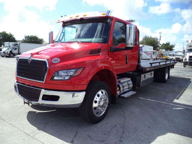 2026 International MV607 Extended Cab w/ 22' JerrDan Car Carrier 6 Ton Low Pro Wide Rollback - 22872055 - 1