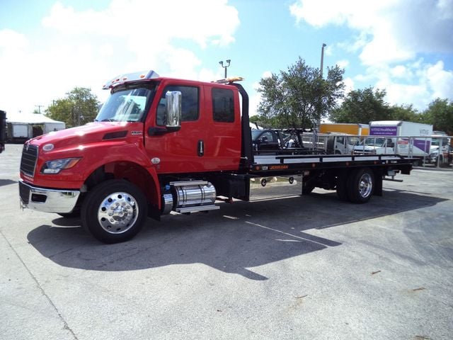 2026 International MV607 Extended Cab w/ 22' JerrDan Car Carrier 6 Ton Low Pro Wide Rollback - 22872055 - 2