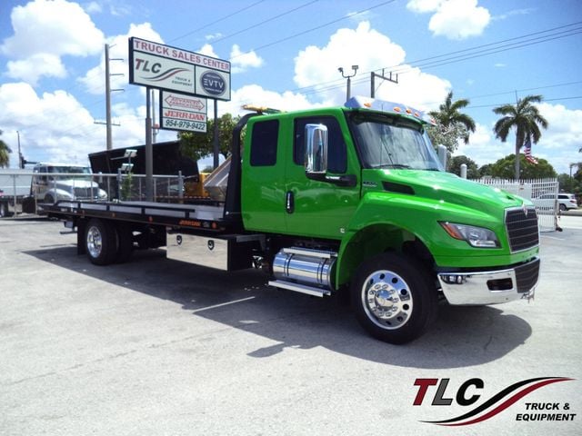 2026 International MV607 Extended Cab w/ 22' JerrDan Car Carrier 6 Ton Low Pro Wide Rollback - 22874496 - 0