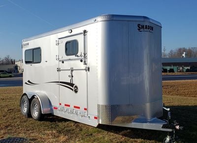 2026 Shadow 2 Horse KingMate Straight Load with Side Ramp