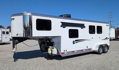 2026 Shadow 2 Horse Slant 9' Living Quarters w/ Slide