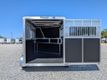 2026 Shadow 2 Horse Slant with Drop Feed Windows & Escape Door  - 22868191 - 5