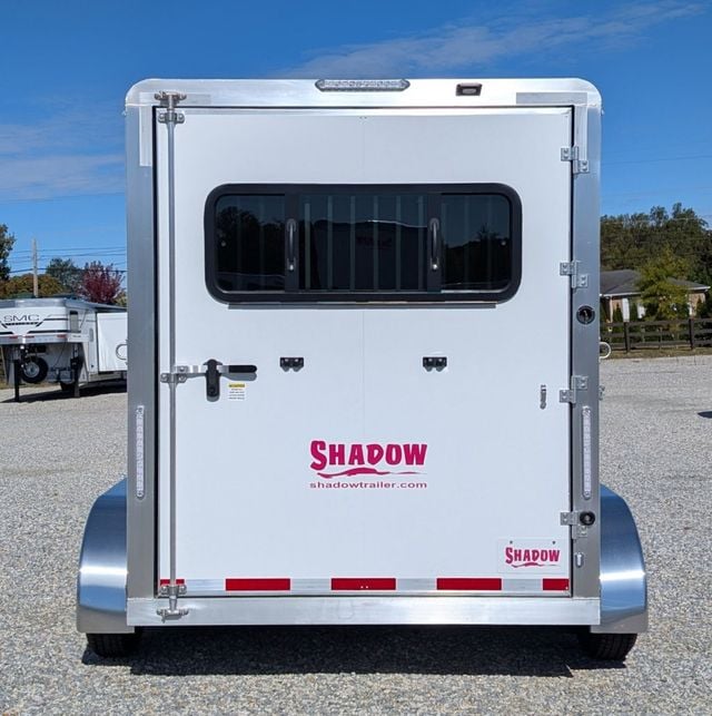 2026 Shadow 2 Horse Slant with Drop Feed Windows & Escape Door  - 22935942 - 3