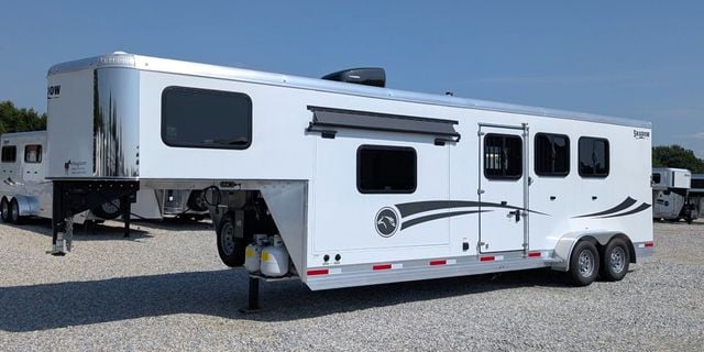 2026 Shadow 3 Horse Slant 9' Living Quarters with Slide  - 22885042 - 1