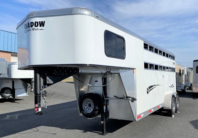 2026 Shadow 3 Horse Slant Open Slat Goose Neck  - 22899179 - 0