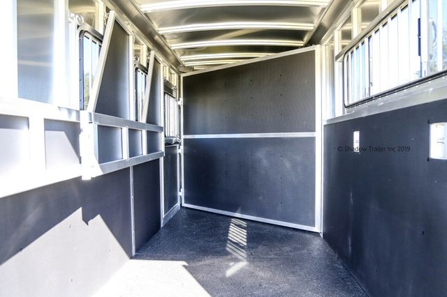 2026 Shadow 3 Horse Slant with Drop Feed Windows  - 22887094 - 7