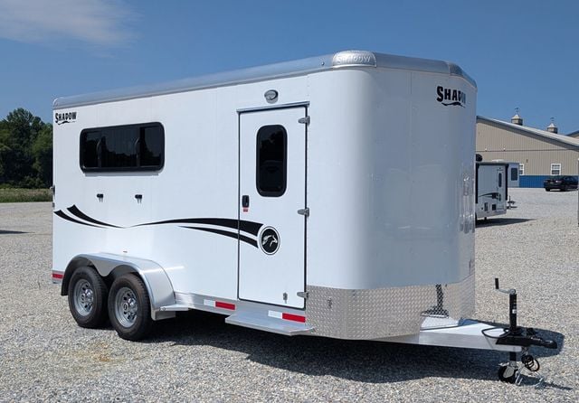 2026 Shadow 3 Horse Slant with Drop Feed Windows  - 22936759 - 2