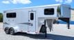 2026 Shadow 3 Horse Slant with Drop Feed Windows Goose Neck  - 22847848 - 0