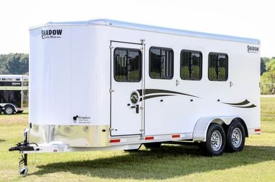 2026 Shadow 4 Horse Slant Load with Drop Windows