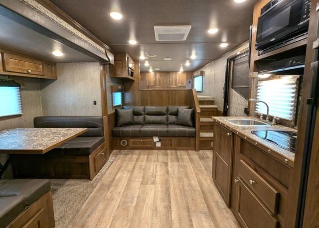 2026 SMC 3 Horse Slant 13' Living Quarters w/ Slide Patriot  - 22939875 - 7