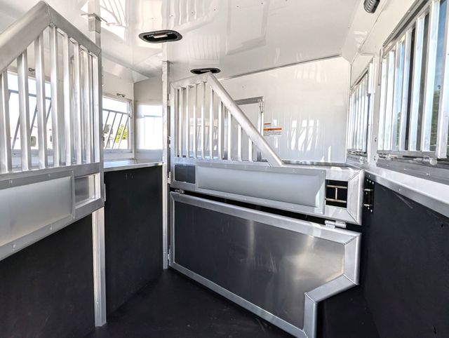 2026 SMC 3 Horse Slant 14' Living Quarters w/ Slide Patriot  - 22882138 - 5