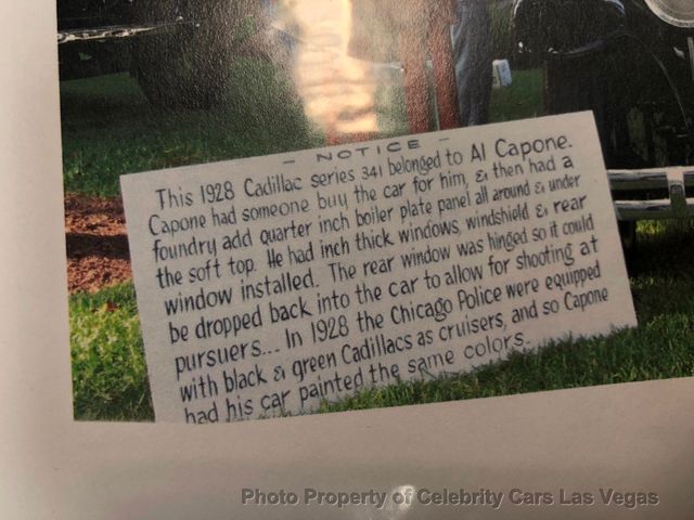 1928 Cadillac Al Capone's bulletproof Town Sedan  - 18065532 - 90