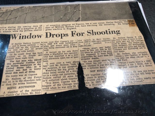 1928 Cadillac Al Capone's bulletproof Town Sedan  - 18065532 - 96