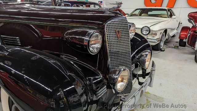 1937 Cadillac Series 75 Rollston Cabriolet Limo - 21706328 - 23