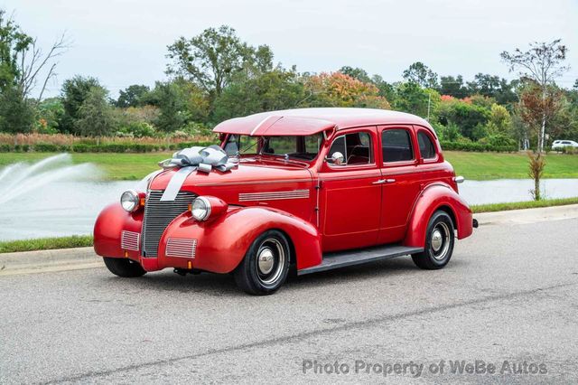 1939 Chevrolet Business Sedan Crate V8 Engine, Auto, Cold AC - 22206444 - 0