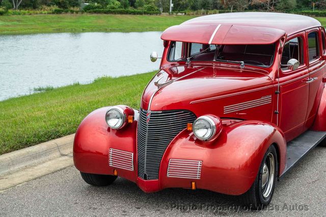 1939 Chevrolet Business Sedan Crate V8 Engine, Auto, Cold AC - 22206444 - 99