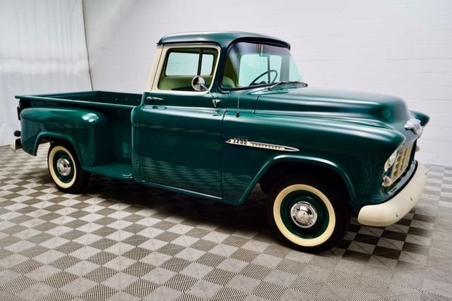 1955 Chevrolet 3200 Long Bed Truck Restored 6-Cylinder, Manual,  - 18927494 - 10