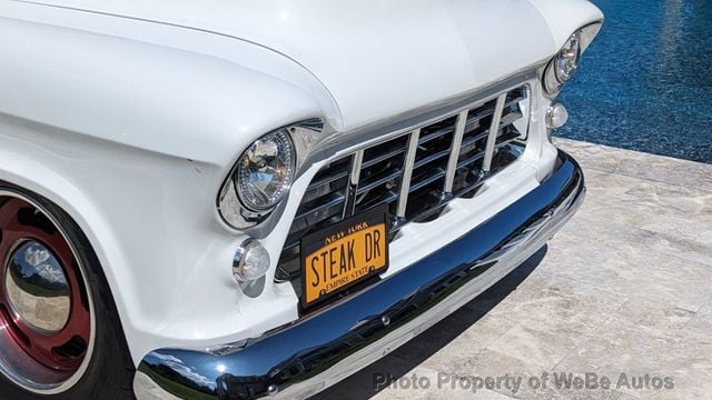 1956 Chevrolet 3100 Big Window Restomod Pickup For Sale - 22081716 - 25