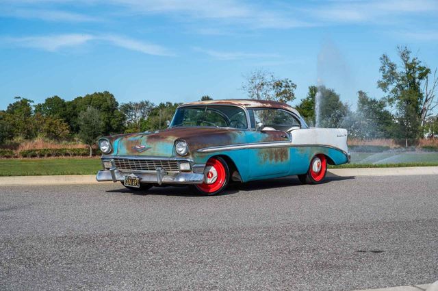 1956 Chevrolet Bel Air 2 Door Hardtop Sport Coupe Survivor - 22241138 - 75