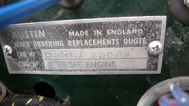 1963 Austin Healey 3000 BJ7 MKII SPORT 2 Plus 2  - 18175617 - 85