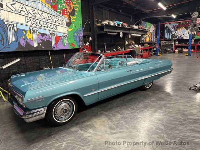 1963 Chevrolet Impala Convertible For Sale - 22292207 - 0