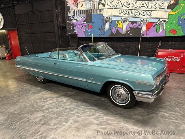 1963 Chevrolet Impala Convertible For Sale - 22292207 - 1