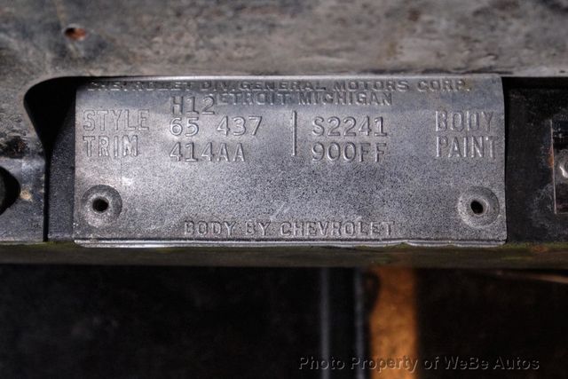 1965 Chevrolet Corvette Matching Numbers - 22277880 - 50