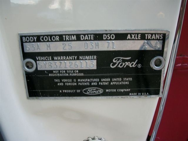 1965 Ford THUNDERBIRD Hardtop - 7775700 - 56