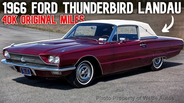 1966 Ford Thunderbird Landau For Sale - 22380681 - 0