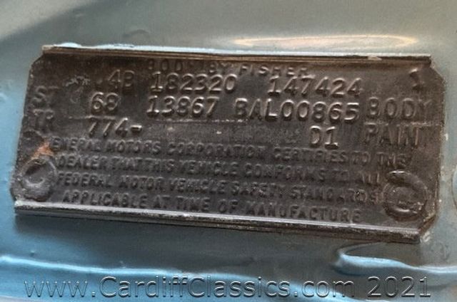 1968 Chevrolet Chevelle  - 20622853 - 34