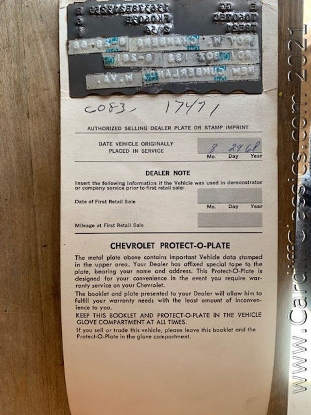 1968 Chevrolet Chevelle  - 20622853 - 37