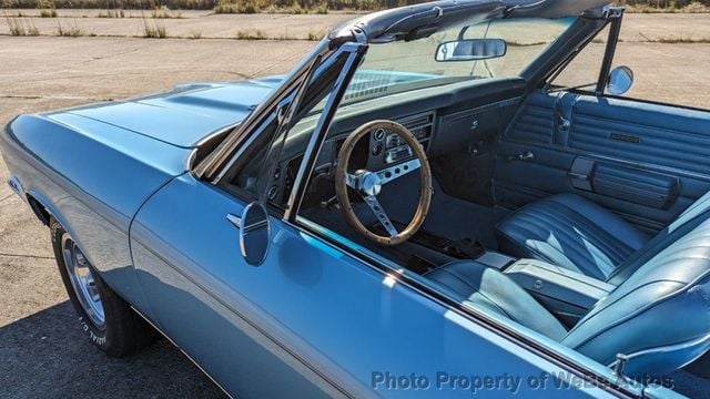 1968 Chevrolet Chevelle Convertible - 22141312 - 26