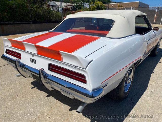 1969 Chevrolet Camaro Z11 Pace Car Convertible For Sale - 22111781 - 3