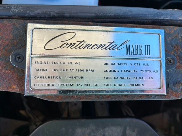 1970 Lincoln Continental Mark III - 22292099 - 19