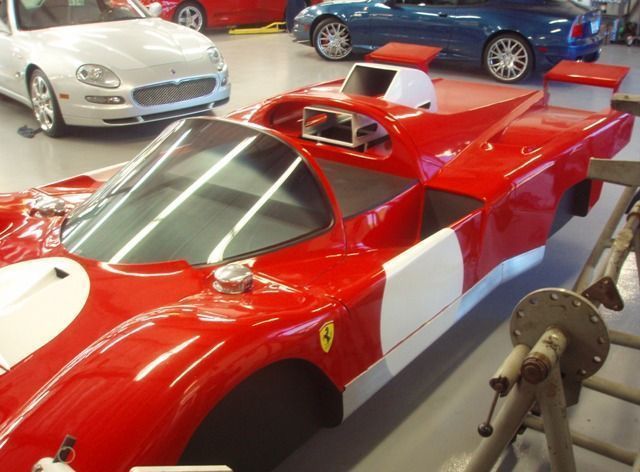 1971 Ferrari 512S SPIDER RACE CAR SPIDER RACE BODY - 3356436 - 1