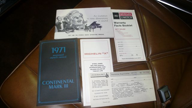 1971 Lincoln MKIII  - 15101716 - 97