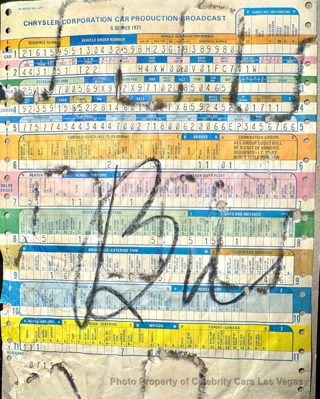 1971 Plymouth Barracuda  - 22805477 - 62