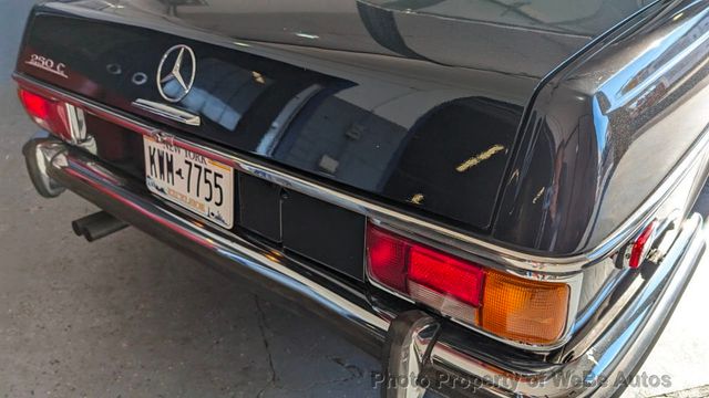 1972 Mercedes-Benz 250C W114 Coupe For Sale - 22258713 - 16