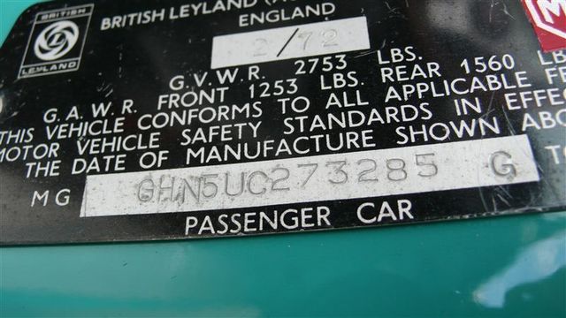 1972 MG MGB SHOW CAR - 9088983 - 85