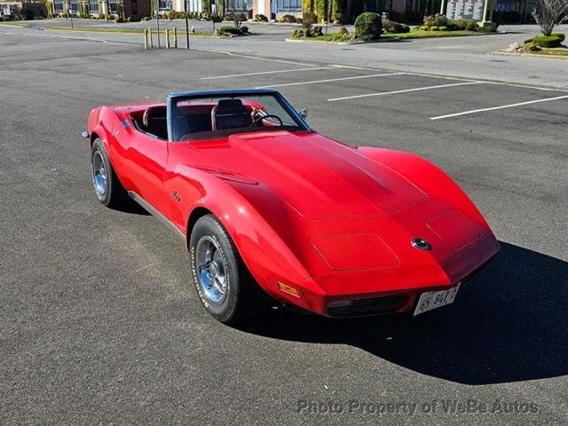 1973 Chevrolet Corvette Stingray Convertible Convertible For Sale - 22346560 - 0