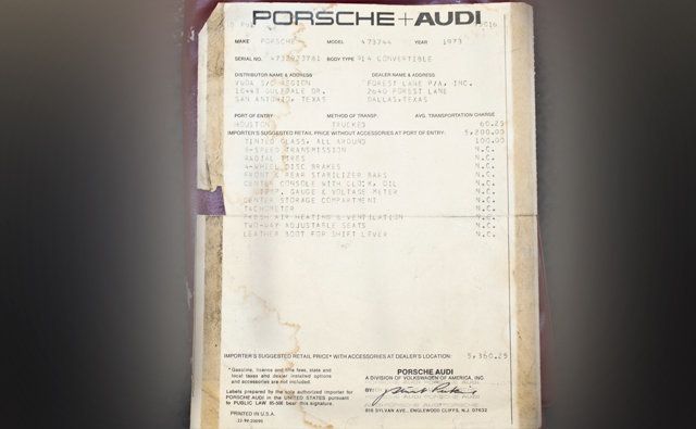 1973 Porsche 914 2.0  - 15404876 - 33