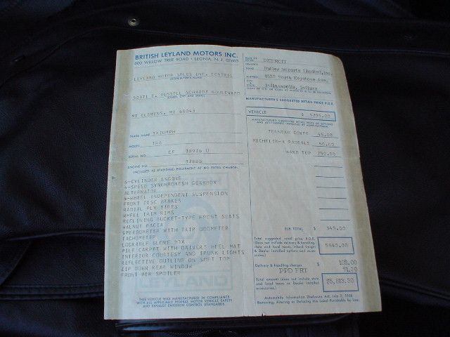 1975 Triumph TR6 2DR - 2907085 - 54