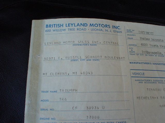 1975 Triumph TR6 2DR - 2907085 - 56