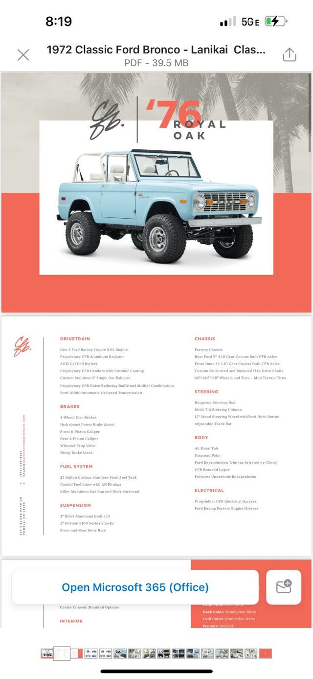 1976 Ford Bronco  - 22931179 - 0