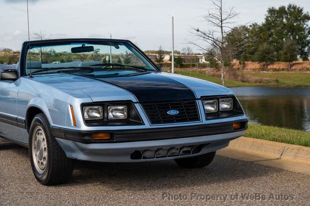 1983 Ford Mustang GLX Convertible Low Miles - 22314782 - 30