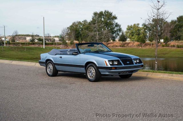 1983 Ford Mustang GLX Convertible Low Miles - 22314782 - 5