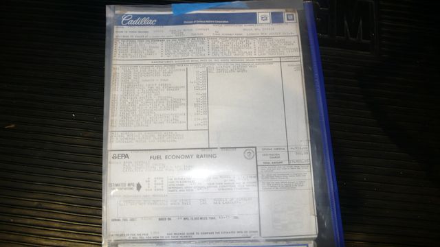 1984 Cadillac Seville Base Trim - 16693963 - 92