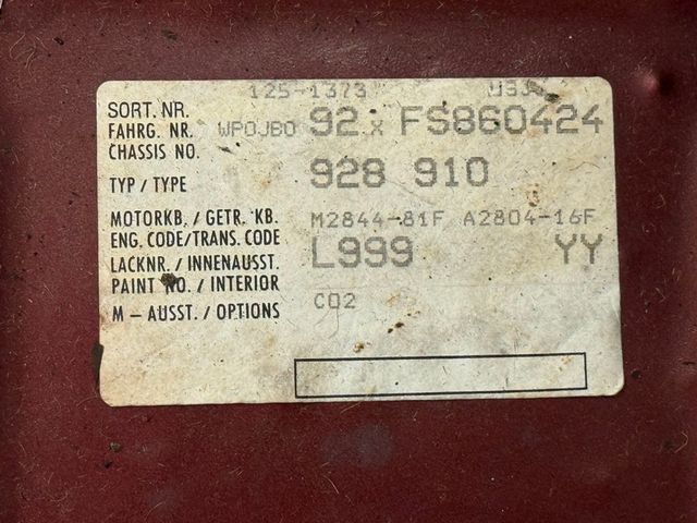1985 Porsche 928S  - 22839664 - 49